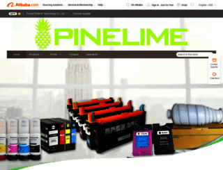 pinelime.en.alibaba.com screenshot