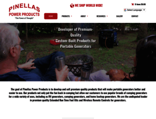 pinellaspowerproducts.com screenshot