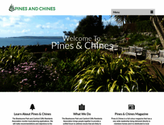 pinesandchines.co.uk screenshot