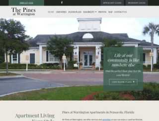 pinesatwarrington.com screenshot