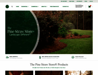 pinestraw.com screenshot