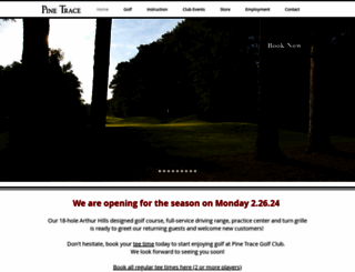 pinetrace.com screenshot