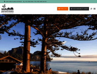 pinetrees.com.au screenshot