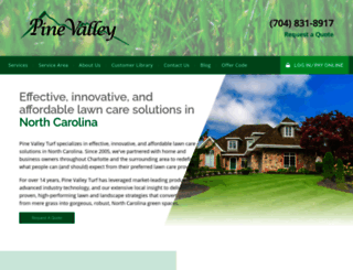 pinevalleyturf.com screenshot