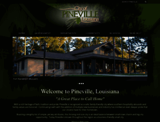 pineville.net screenshot