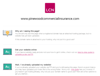 pinewoodcommercialinsurance.com screenshot