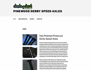 pinewoodderbyspeedaxles.com screenshot