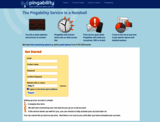 pingability.com screenshot
