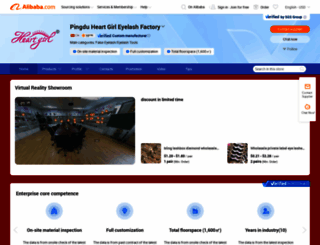 pingdueyelash.en.alibaba.com screenshot