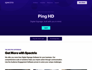 pinghd.com screenshot