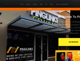 pinglinkscellular.com screenshot