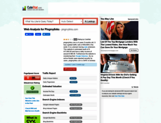 pingmylinks.com.cutestat.com screenshot