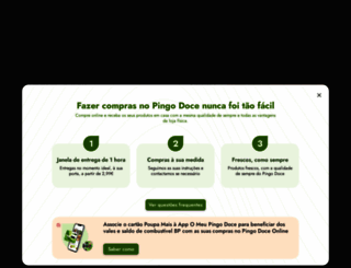 pingodoce.pt screenshot