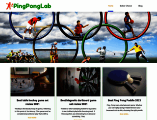 pingponglab.com screenshot