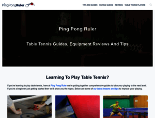 pingpongruler.com screenshot
