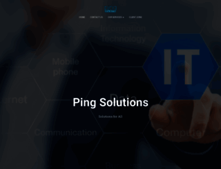 pingsolutions.co.za screenshot