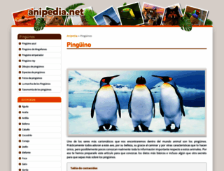 pinguinos.anipedia.net screenshot