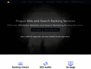 pinguisweb.com screenshot