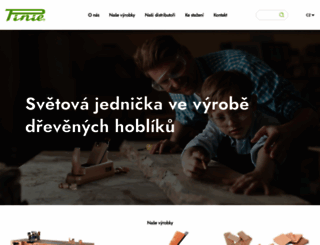 pinie.cz screenshot