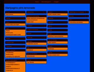 pink-lemonade.nl screenshot