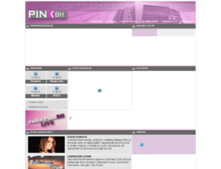 pink.co.ba screenshot
