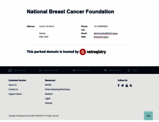 pink.org.au screenshot