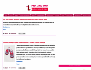 pinkandpink.com screenshot