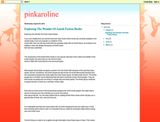 pinkaroline.blogspot.com screenshot