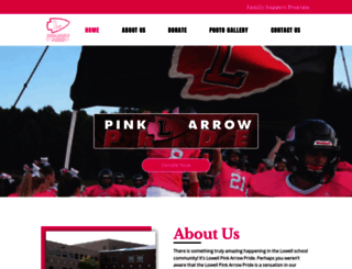 pinkarrowpride.org screenshot