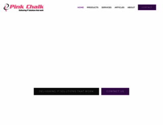 pinkchalk.com screenshot
