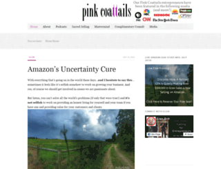 pinkcoattails.com screenshot