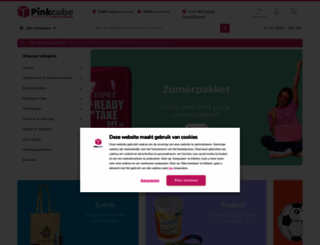 pinkcube.nl screenshot