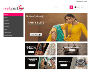 pinkcuckoo.com screenshot