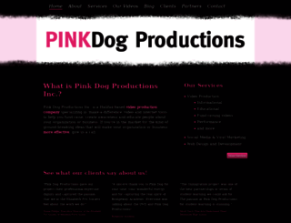 pinkdog.ca screenshot