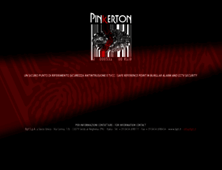 pinkerton.it screenshot