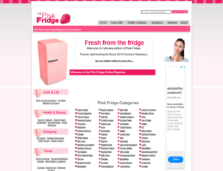 pinkfridge.com screenshot