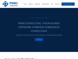 pinki.consulting screenshot