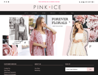 pinkice.com screenshot
