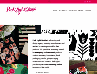 pinklightdesign.com screenshot