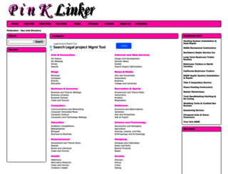 pinklinker.com screenshot