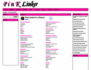 pinklinker.com screenshot