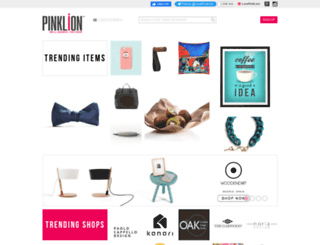 pinklion.com screenshot
