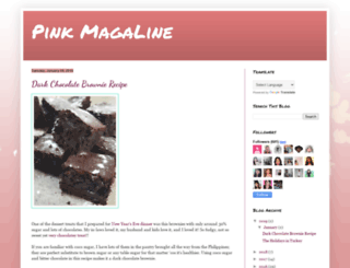 pinkmagaline.com screenshot