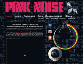 pinknoise.nl screenshot