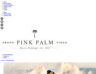pinkpalmphoto.com screenshot