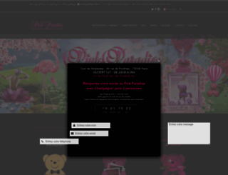 pinkparadise.fr screenshot