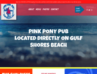 pinkponypub.net screenshot