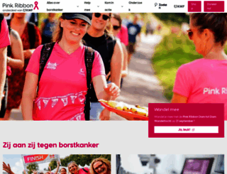 pinkribbon.nl screenshot