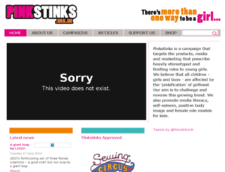 pinkstinks.co.uk screenshot