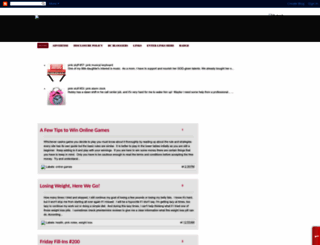 pinkstuffgalore.blogspot.com screenshot
